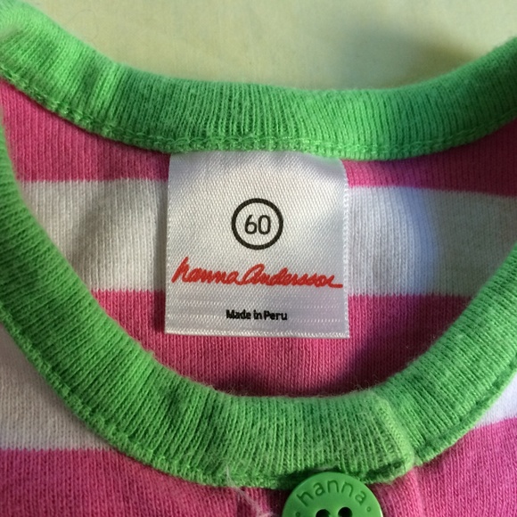 **SOLD**Hanna Andersson Play Dress and Bloomers 60 - Picture 2 of 3